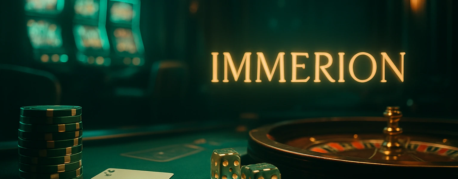 Immerion Casino Willkommensbonus 250% bis 3.397 € plus 250 Freispiele